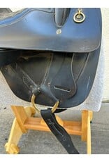 Tucker Style Endurance Saddle  16.5" Seat, Gaited FQ with Cross Fire Rigging