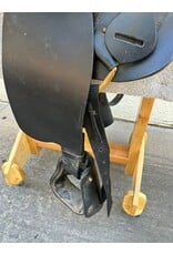 Tucker Style Endurance Saddle  16.5" Seat, Gaited FQ with Cross Fire Rigging