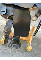 Tucker Style Endurance Saddle  16.5" Seat, Gaited FQ with Cross Fire Rigging