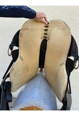 Tucker Style Endurance Saddle  16.5" Seat, Gaited FQ with Cross Fire Rigging