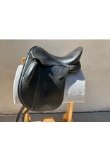 Peter Horobin Monoflap Dressage Saddle 17" Seat, Adjustable Tree
