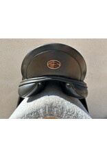 Peter Horobin Monoflap Dressage Saddle 17" Seat, Adjustable Tree