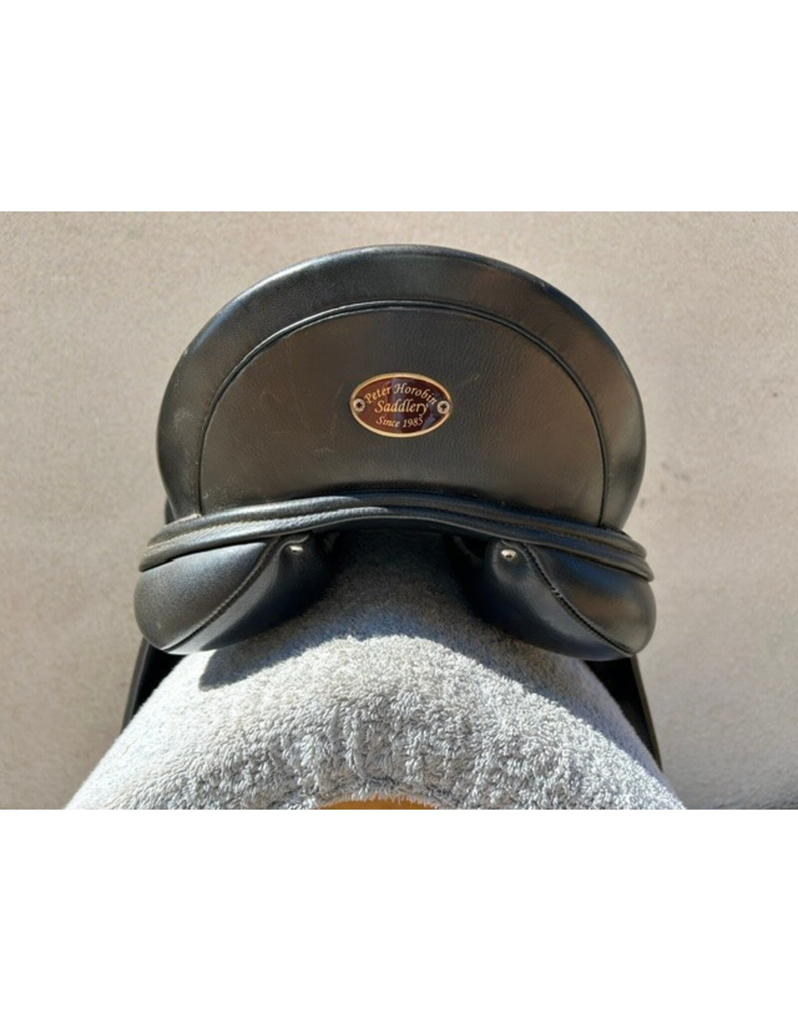 Peter Horobin Monoflap Dressage Saddle 17" Seat, Adjustable Tree
