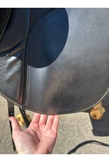 Peter Horobin Monoflap Dressage Saddle 17" Seat, Adjustable Tree