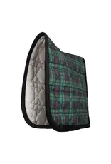 Dapplebay Plaid Dressage Saddle Pad Green