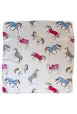 Horses in Blankets Scarf