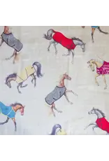 Horses in Blankets Scarf