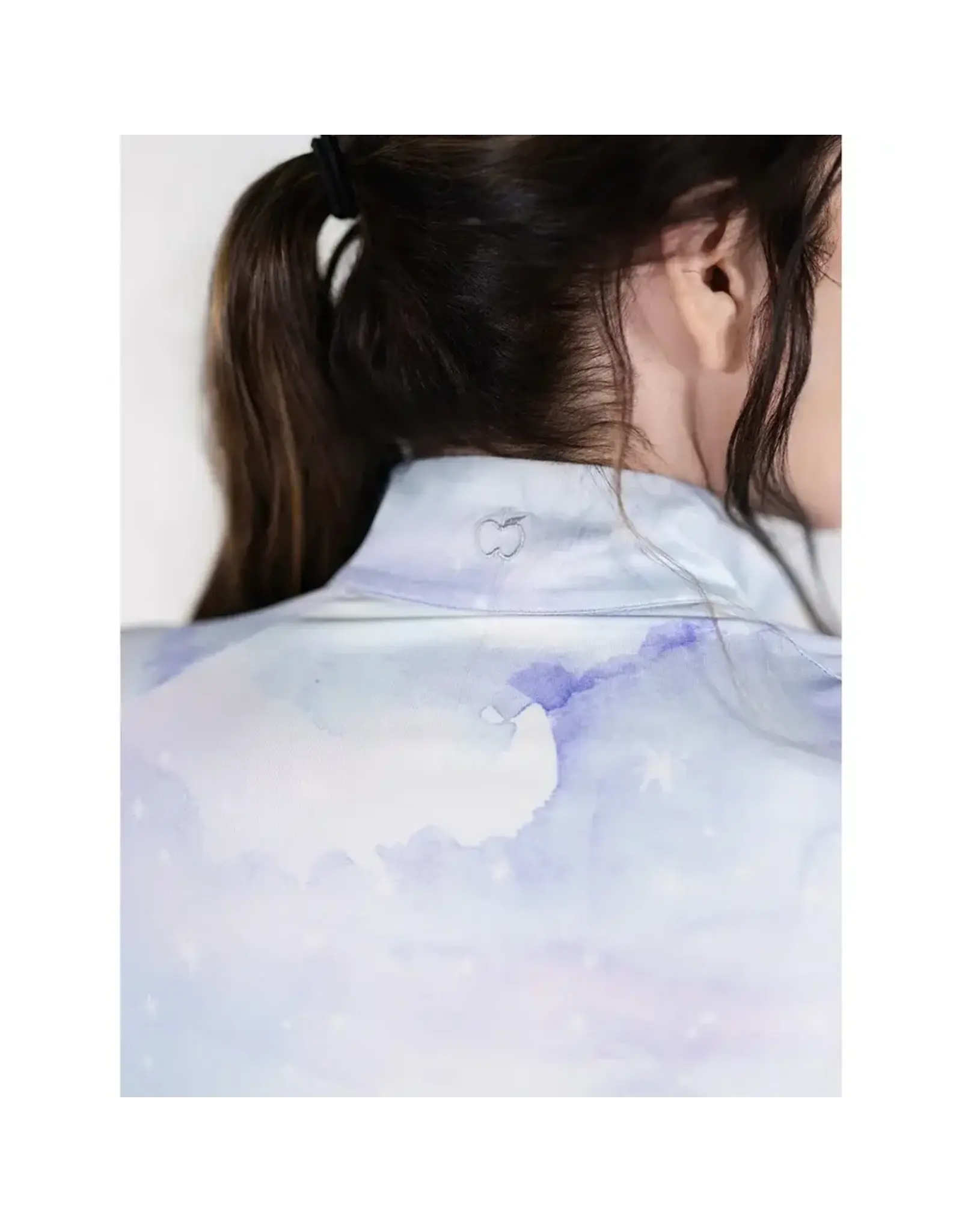 Dapplebay Opalite Skies 1/4 Zip LS Riding Top