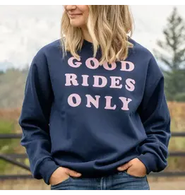 Dapplebay Good Rides Only Sweatshirt Navy