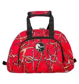 AWST International Snaffle Bit Bridles Helmet Bag Red