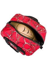 AWST International Snaffle Bit Bridles Helmet Bag Red