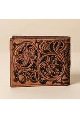 Rebel Ranch Horse Head Tooled Leather Bifold Wallet