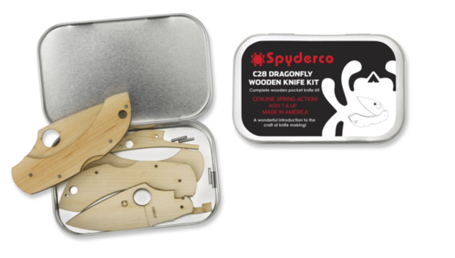 Spyderco Spyderco Wooden Kit Dragonfly