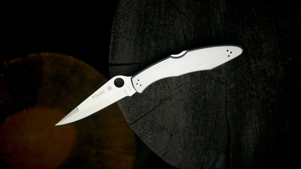 Spyderco Spyderco Police Model Stainless Spyderco Spyderco Police Model Stainless