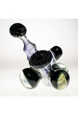 Rex Glass Sherlock with crushed opal and face marbles