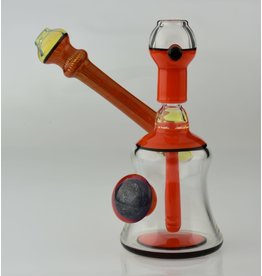 Orange Sidecar rig with Marble on side