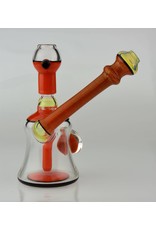 Orange Sidecar rig with Marble on side