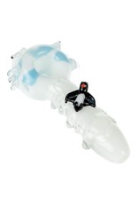 Empire Glass Icy Penguins Small Hand Pipe