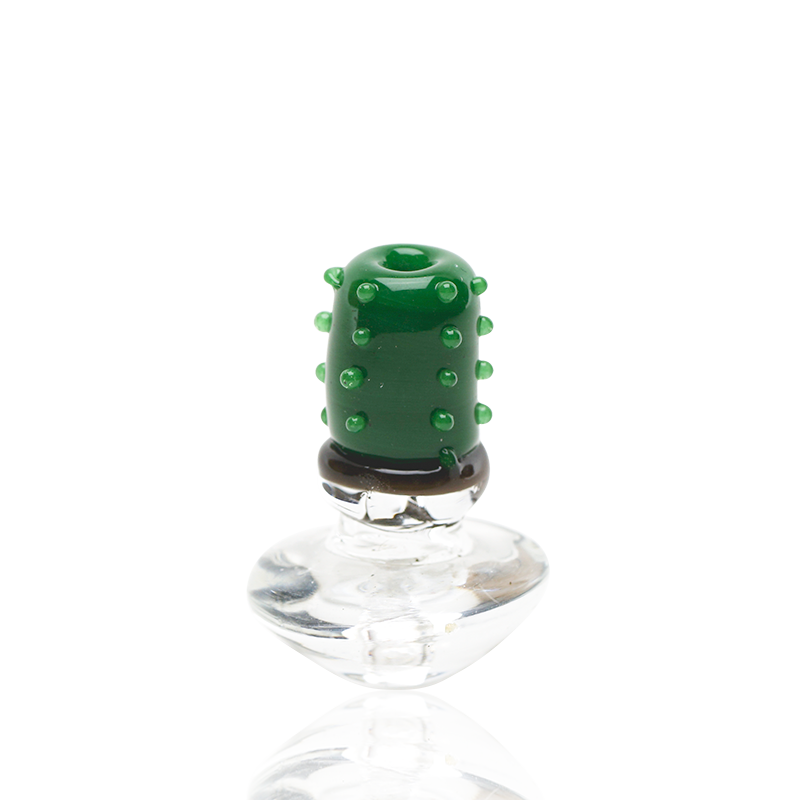 Empire Glassworks Barrel Cactus Puffco Peak Carb Cap Borosyndicate