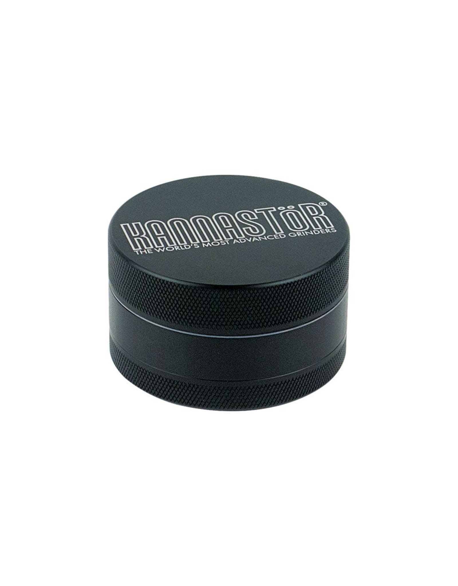 Kannastor Kannastor 4pc Grinder/Jar 2.2" Black