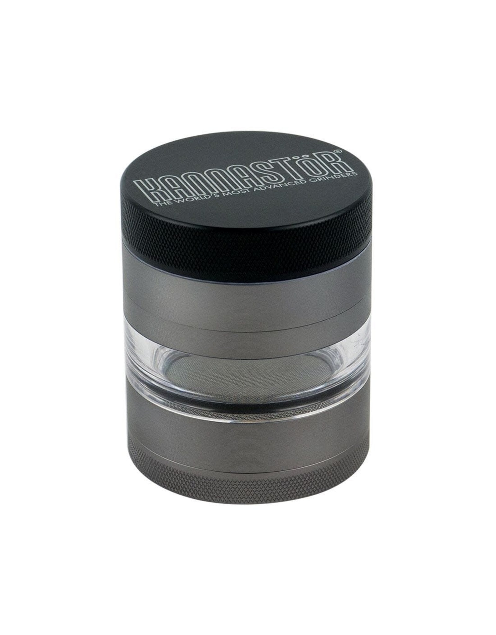 Kannastor Kannastor 4pc Grinder/Jar 2.2" Gunmetal