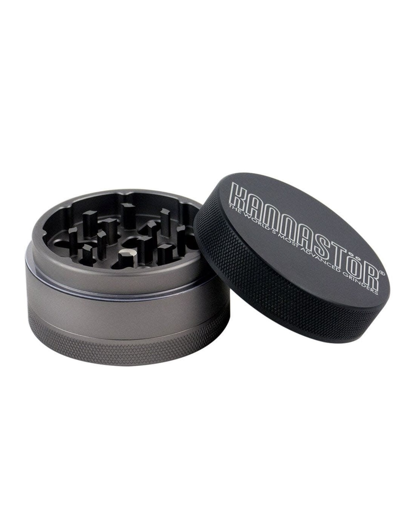 Kannastor Kannastor 4pc Grinder/Jar 2.2" Gunmetal