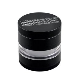 Kannastor Kannastor 4pc Grinder/Jar 2.5" Black