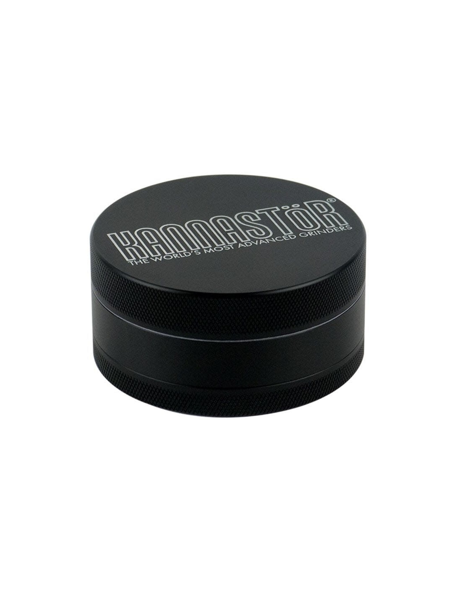Kannastor Kannastor 4pc Grinder/Jar 2.5" Black