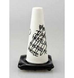 Lord Every Day Im Hustlin Lord x Zach P Collab White Sketch Construction Cone Pipe