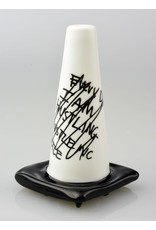 Lord Every Day Im Hustlin Lord x Zach P Collab White Sketch Construction Cone Pipe