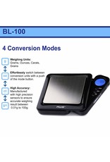 American Weigh Blade 100 Digital Scale 100g x 0.01g Black