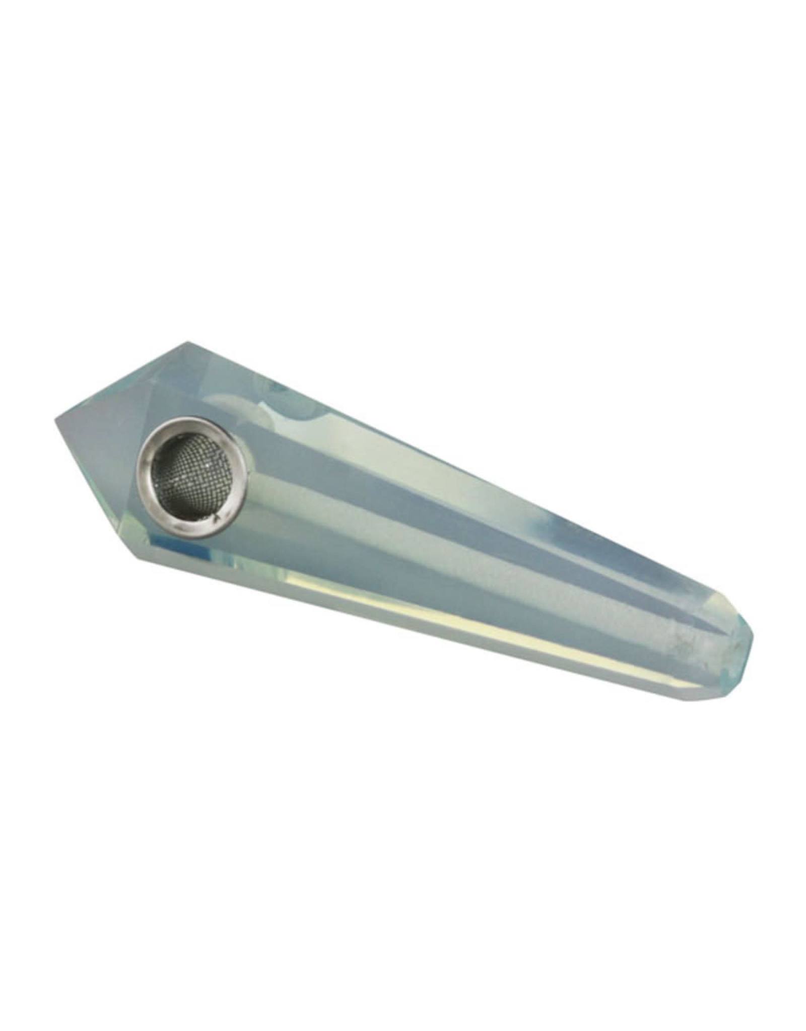 Real Gemstone Hand Pipes - Opalite