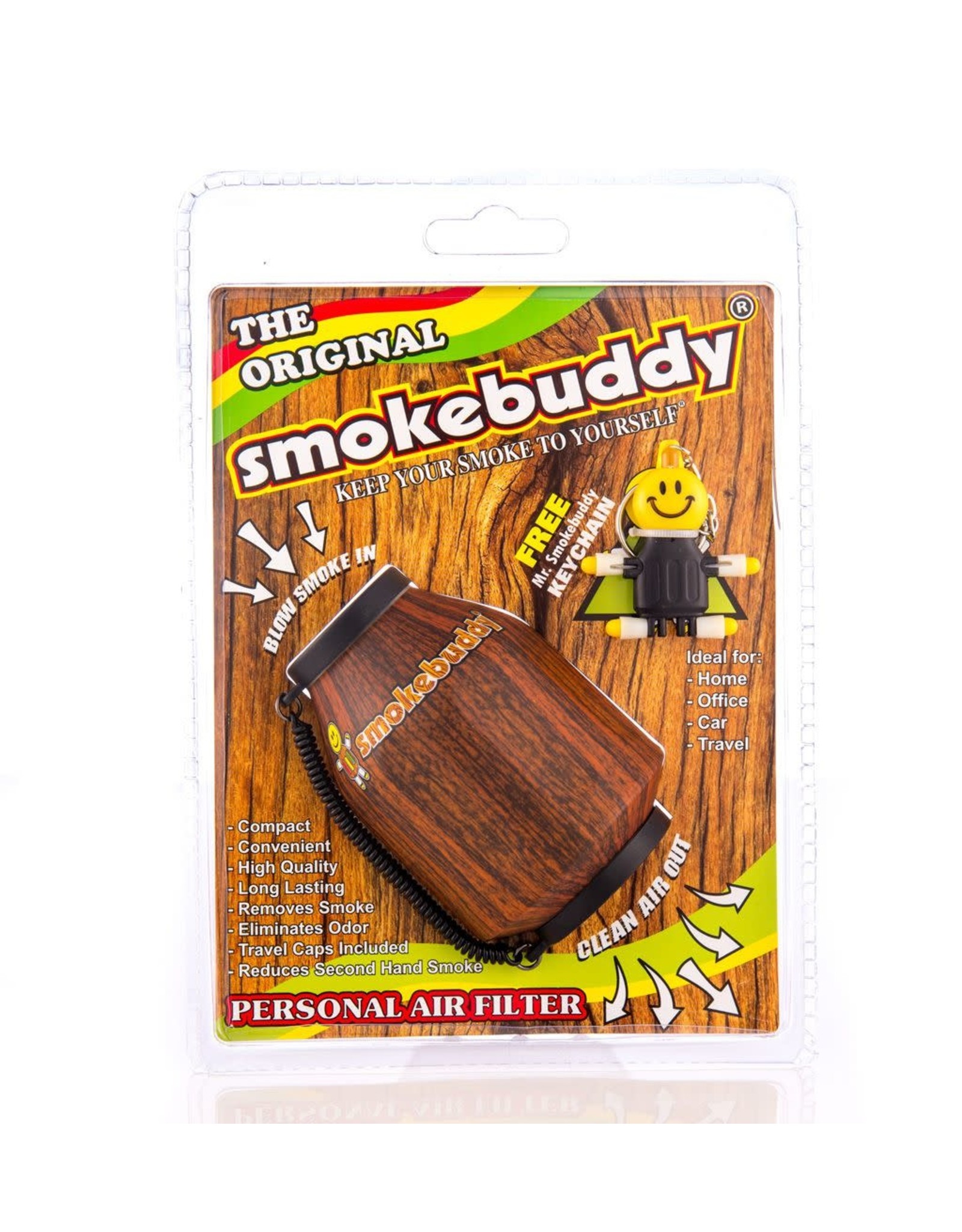 smoke buddy Wood Smokebuddy Original Personal Air Filter