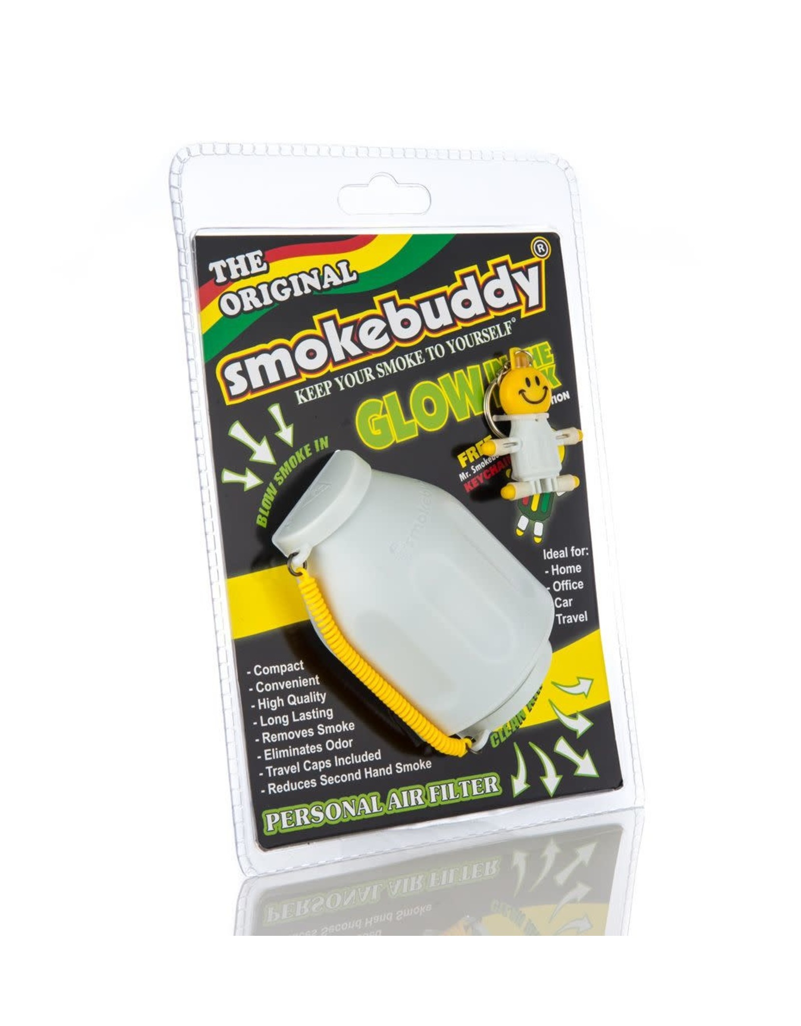 smoke buddy White Glow In The Dark Smokebuddy Original Personal Air Filter