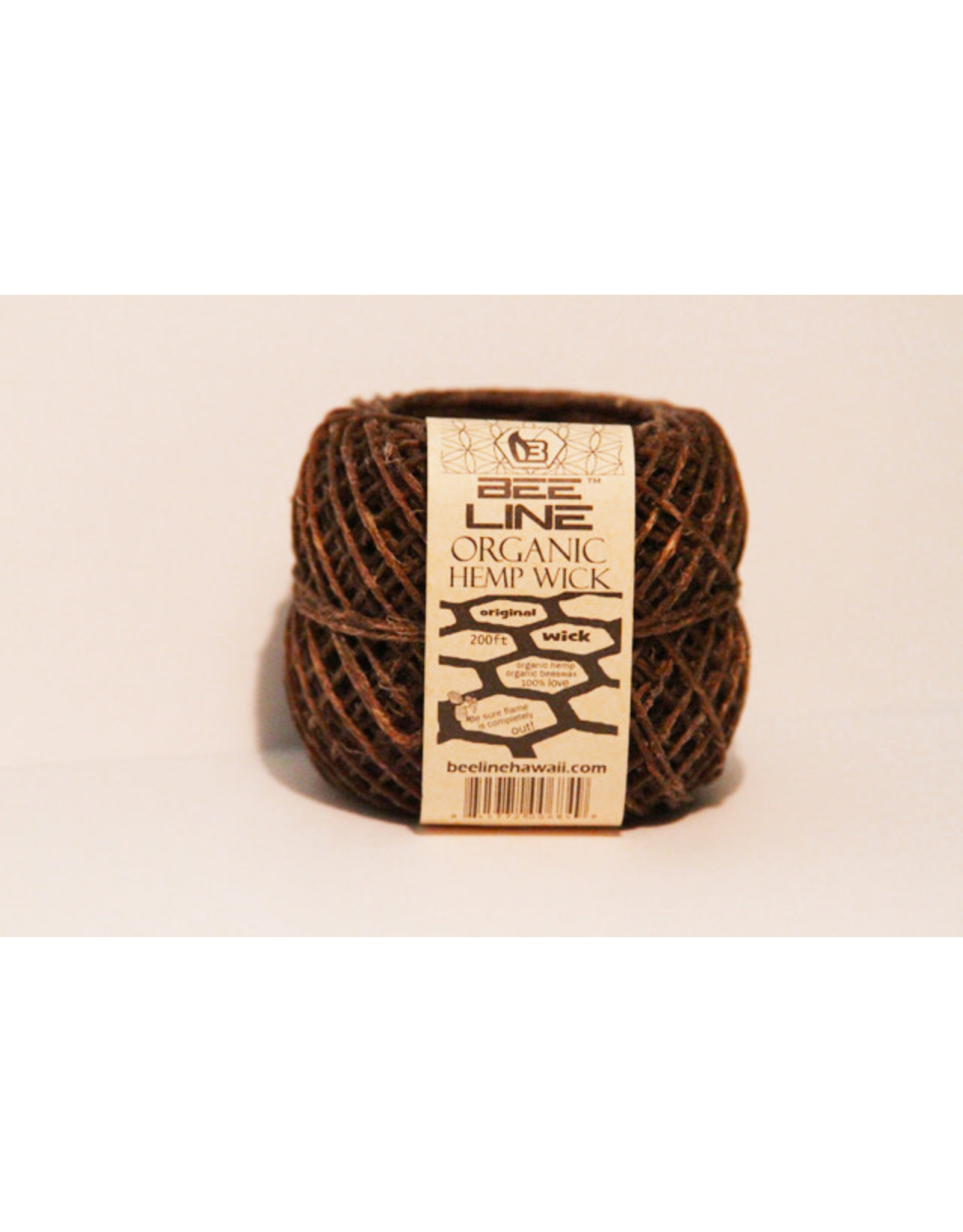 bee line Bee line Original Hemp Wick Ball Thin Roll 200 Feet