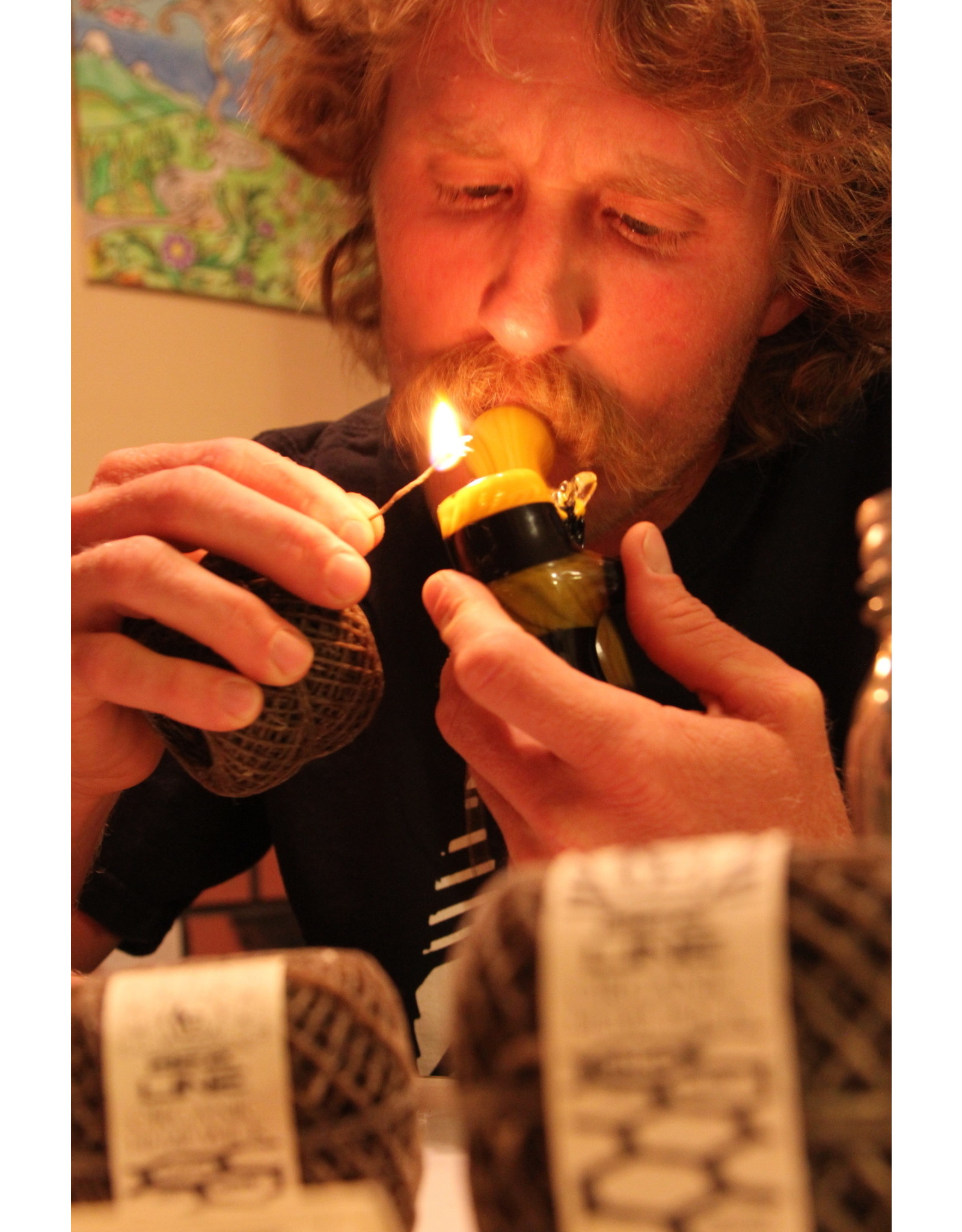 bee line Bee line Original Hemp Wick Ball Thin Roll 200 Feet