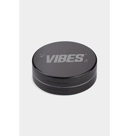 Vibes Papers Vibes Aluminum 2pc grinder 2.5" Black