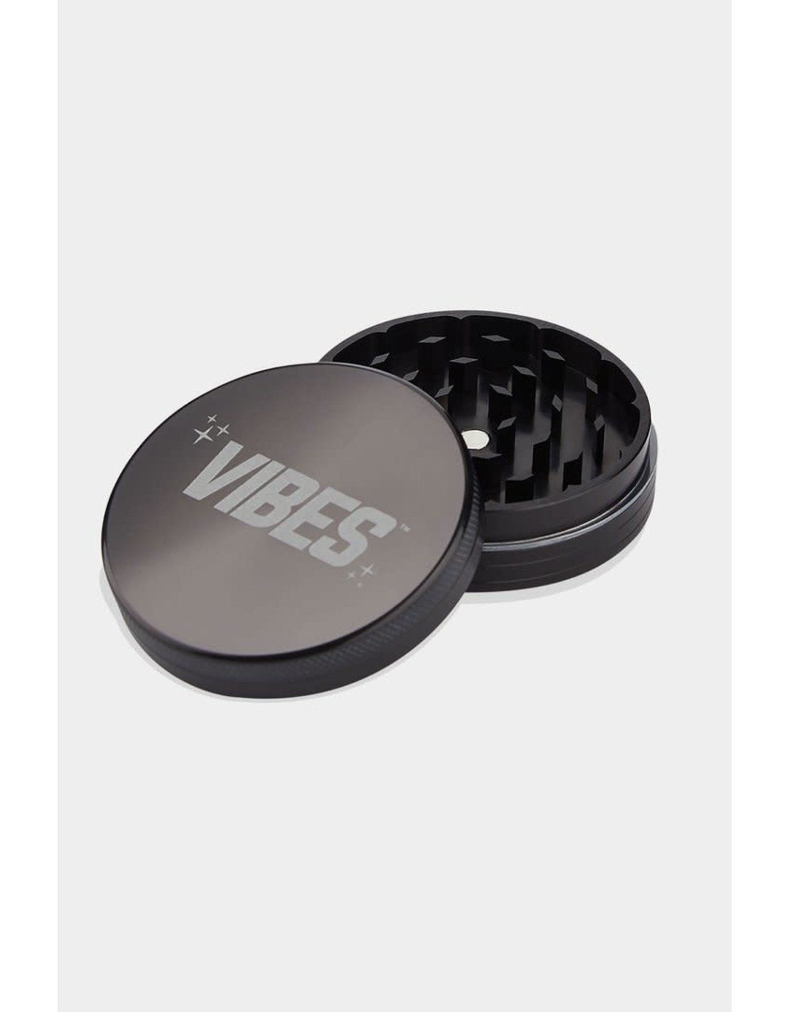 Vibes Papers Vibes Aluminum 2pc grinder 2.5" Black