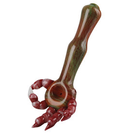 Devil Hand Spoon Pipe - 8.5" / Assorted Colors