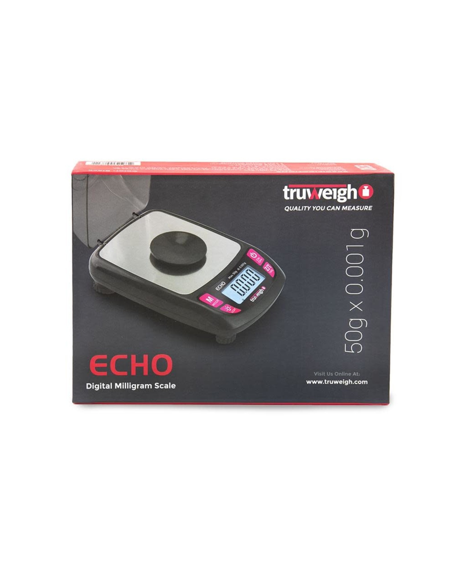 truweigh Truweigh Echo Digital Milligram Scale 50g x 0.001g Black