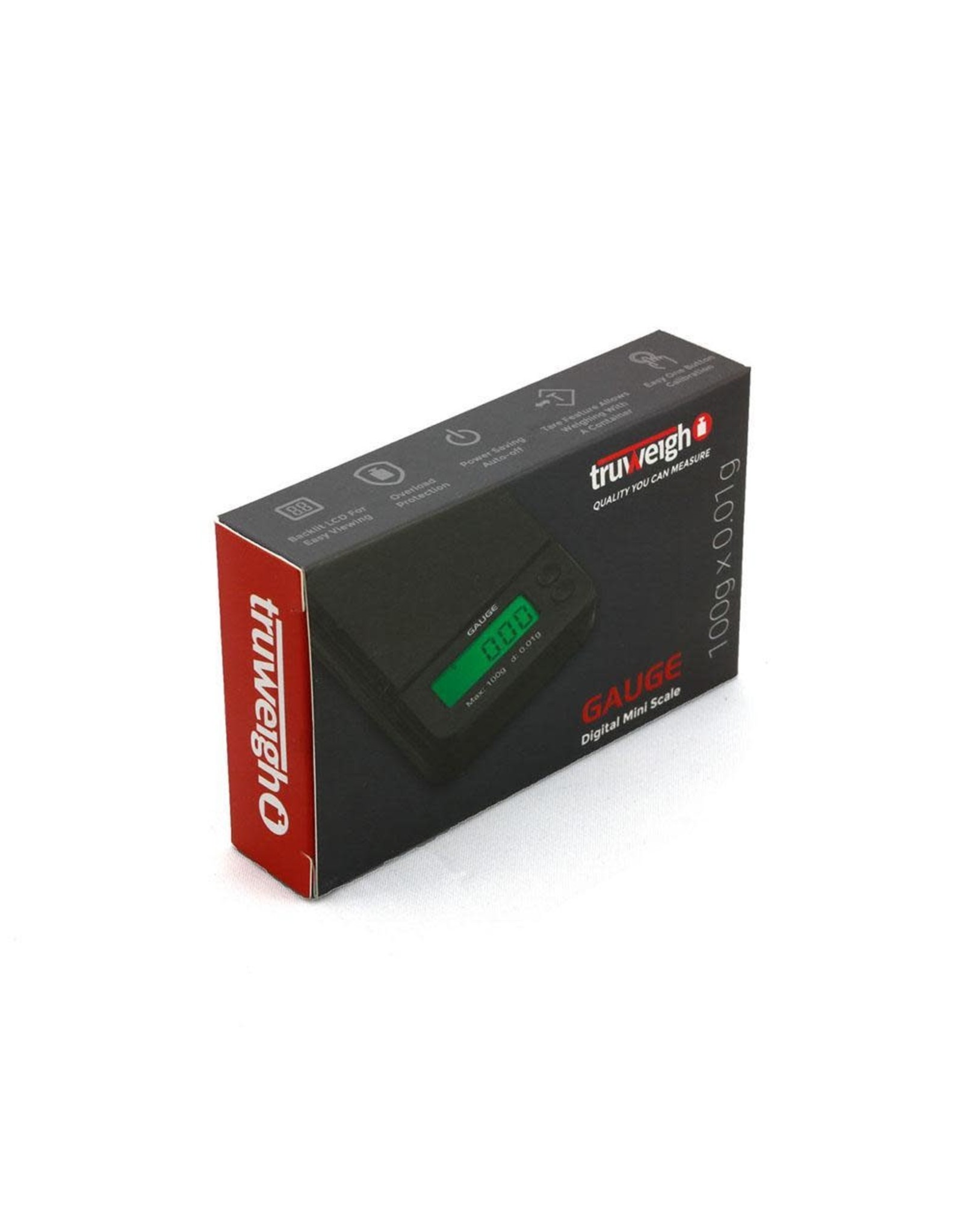 truweigh Truweigh Gauge Digit mini scale 100 x .01g black