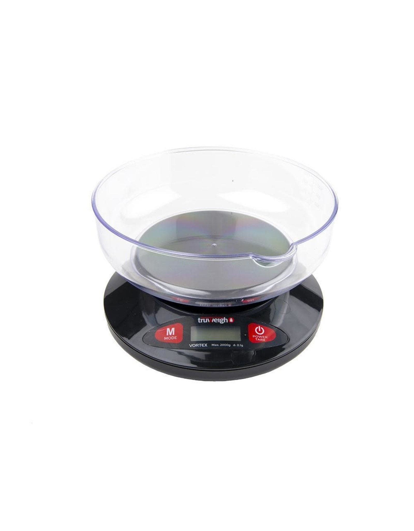 truweigh Truweigh Vortex Digital Bowl Scale - 2000g x 0.1g / Black