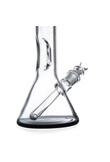 Grav Labs Grav Labs Small Beaker 8" With Fixed Downstem And Black Accents