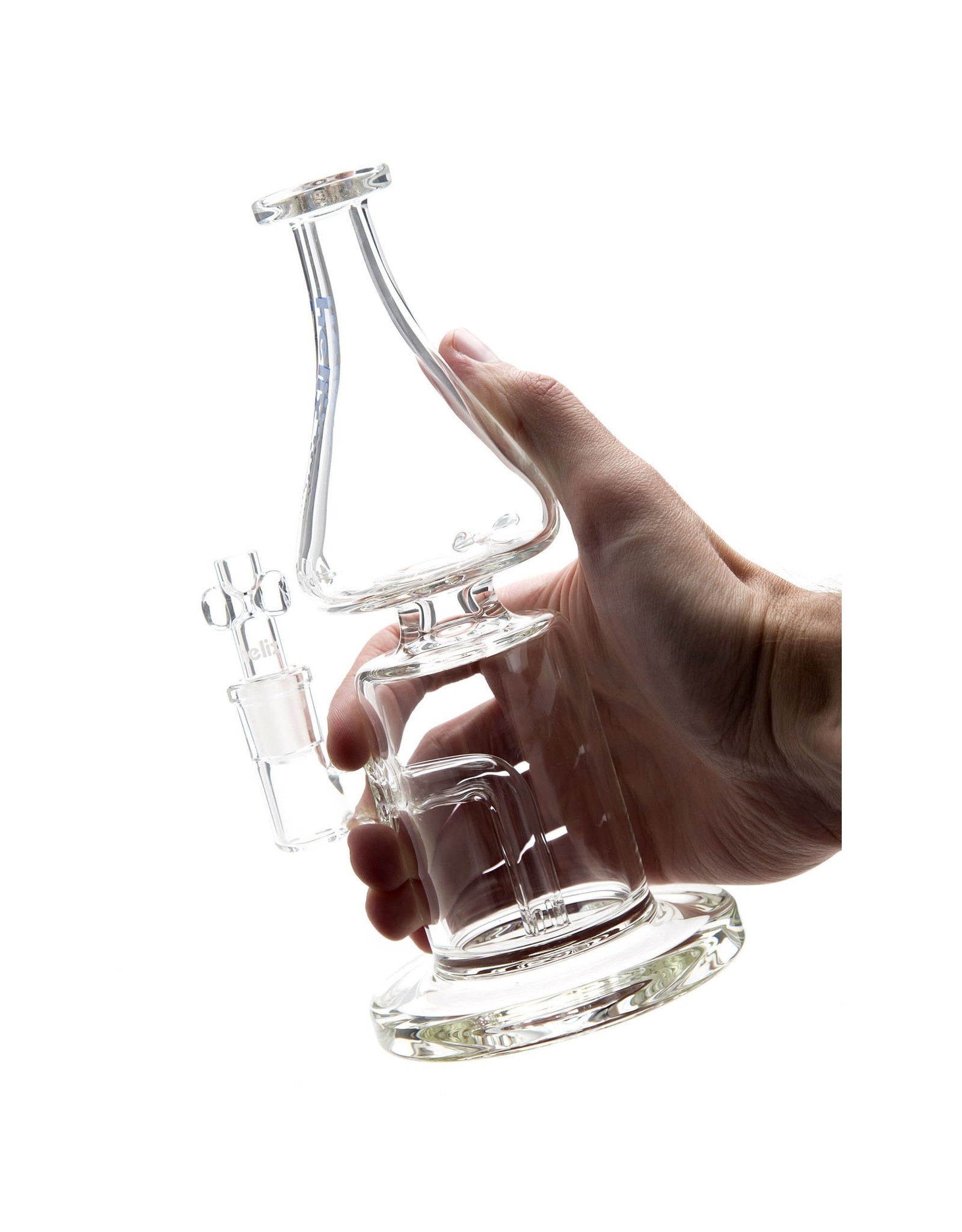 Grav Labs Grav Labs 8.75" Helix Straight Base Fixed Downstem Water Pipe