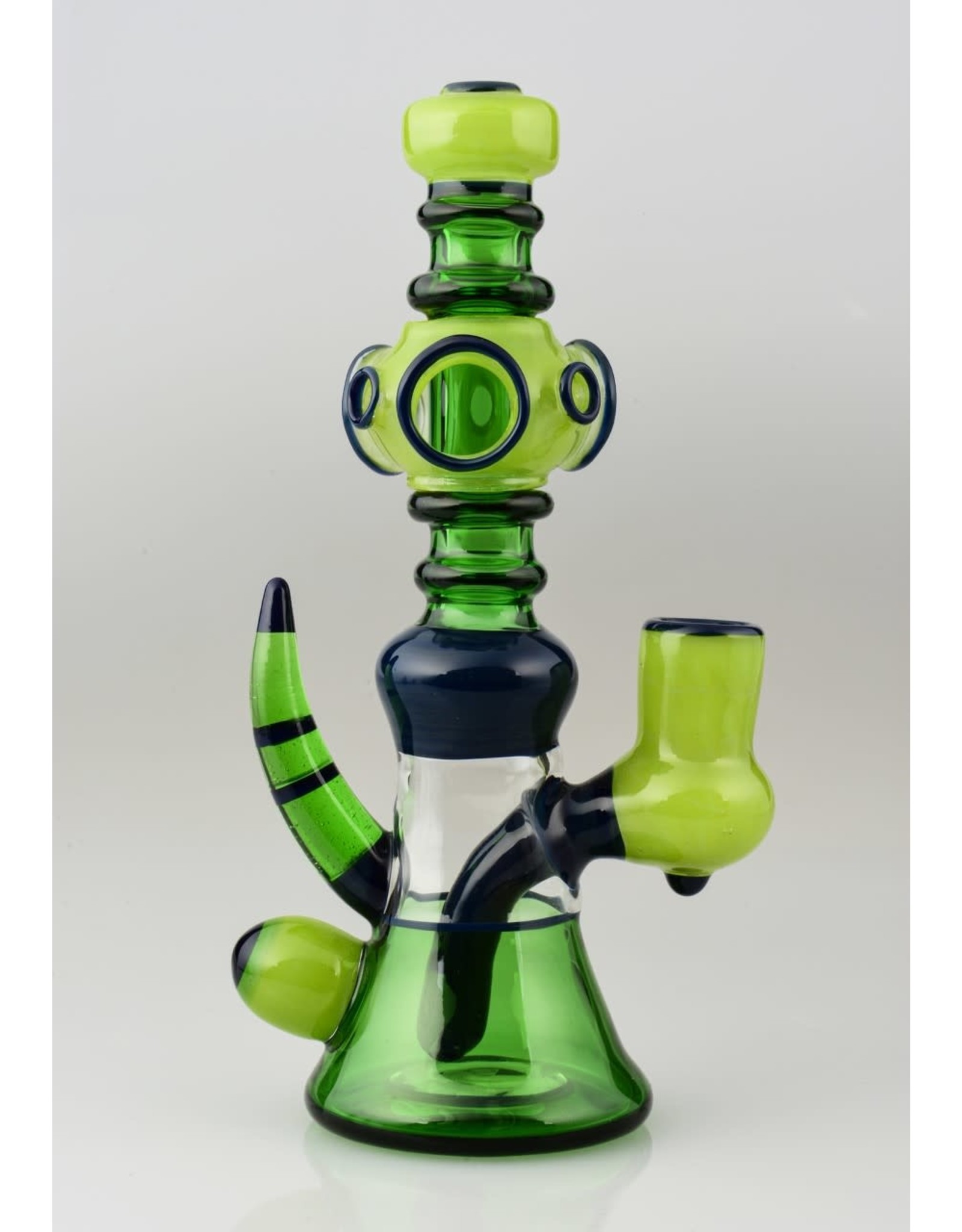 emily marie Emily Marie All Green Mini Rig With spinning Protozoa