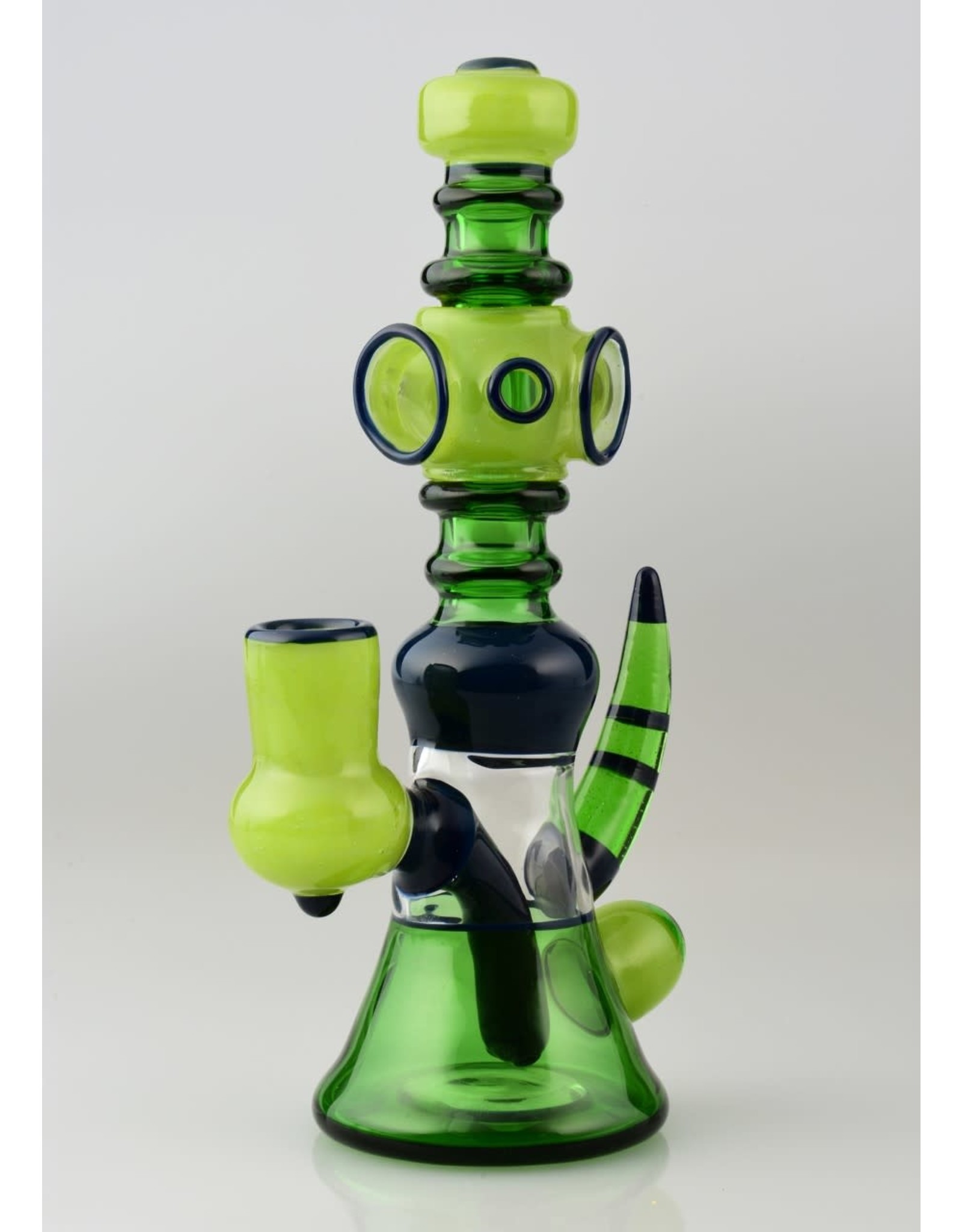 emily marie Emily Marie All Green Mini Rig With spinning Protozoa