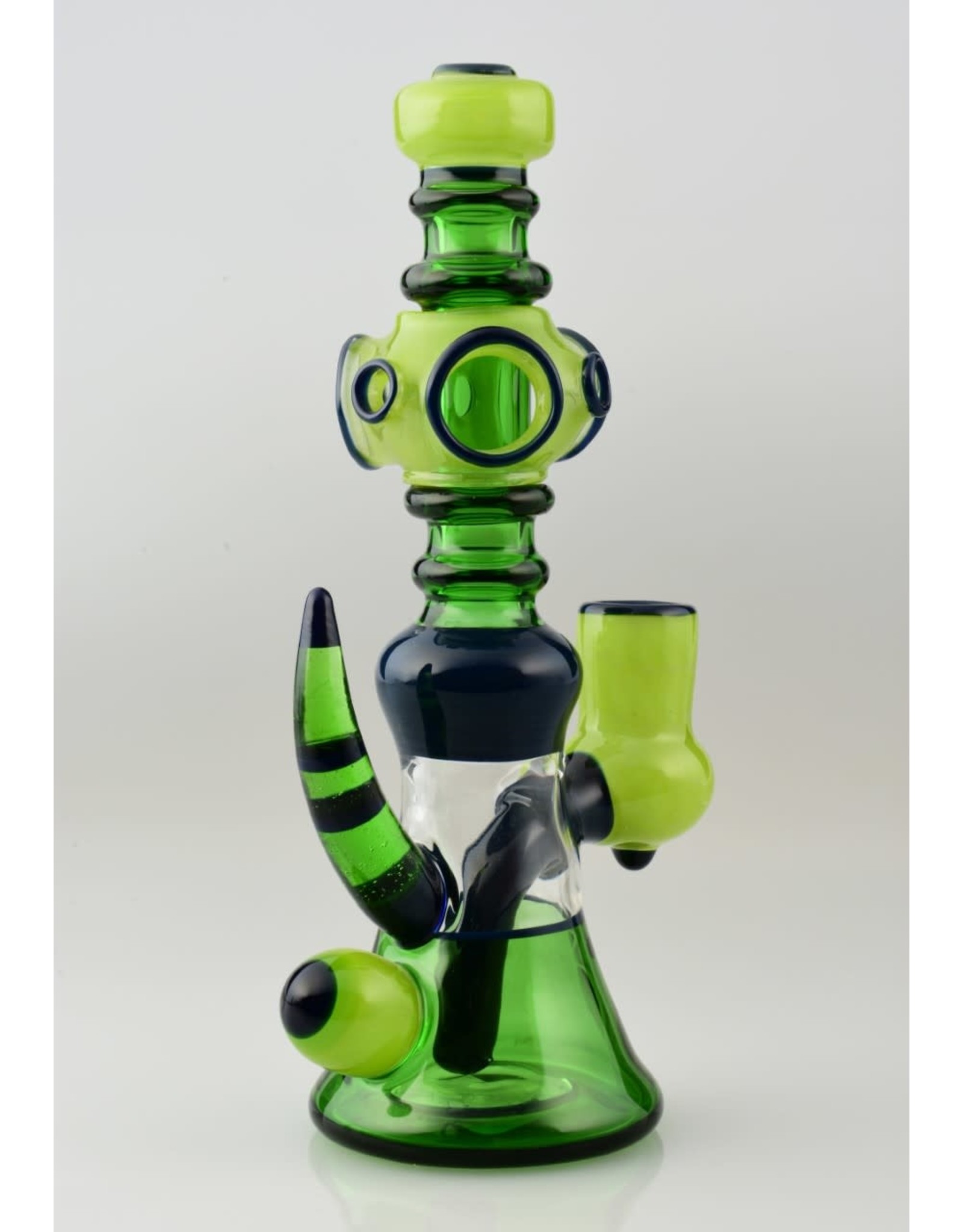 emily marie Emily Marie All Green Mini Rig With spinning Protozoa