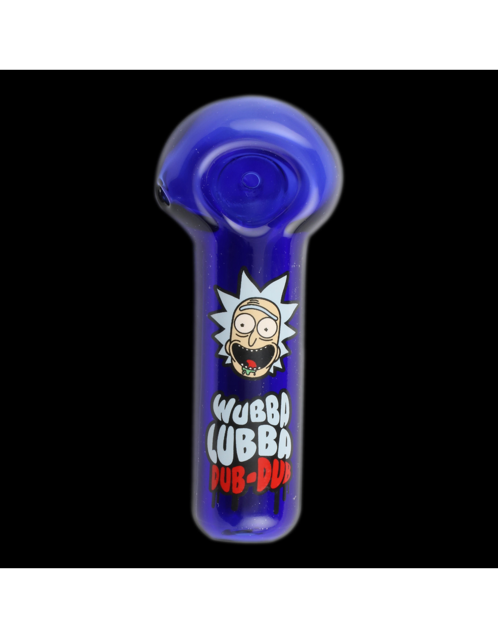 Chameleon Glass Wubba Lubba Dub Dub blue pipe