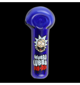 Chameleon Glass Wubba Lubba Dub Dub blue pipe