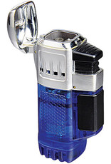 Vector Vector Torch Lighter QuadTank Blue Transparent